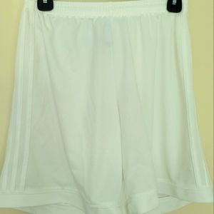 Men's Adidas soccer shorts White Size M
